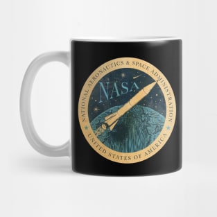 Vintage NASA Seal 2 by © Buck Tee Originals Mug